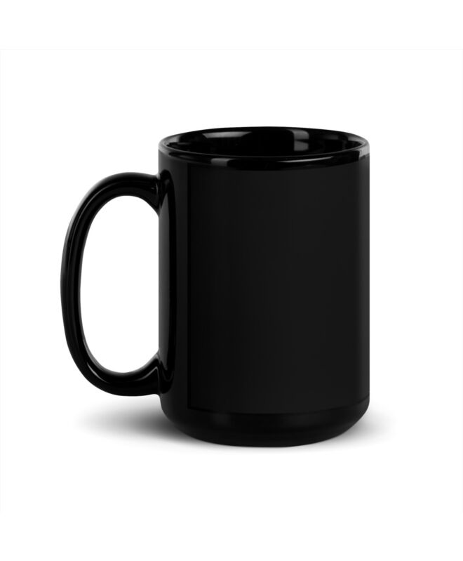 Black Glossy Mug 