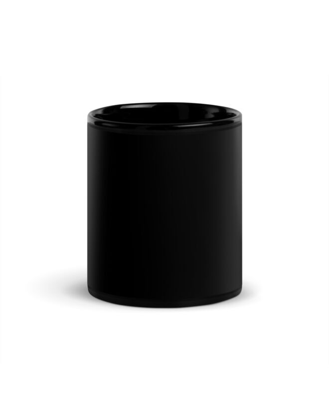 Black Glossy Mug 