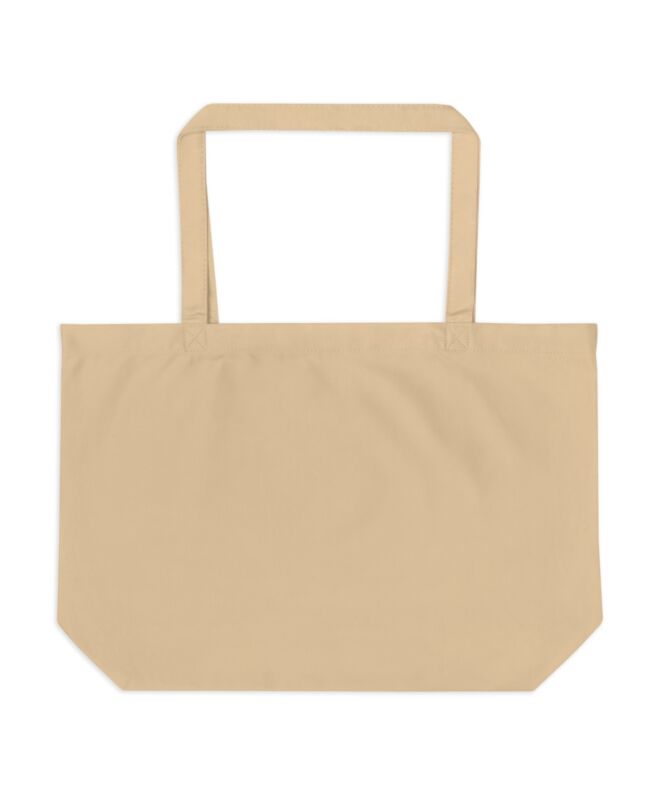 Large organic tote bag (Your design)