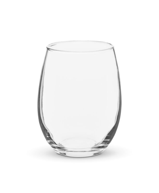 Stemless wine glass (Your design)
