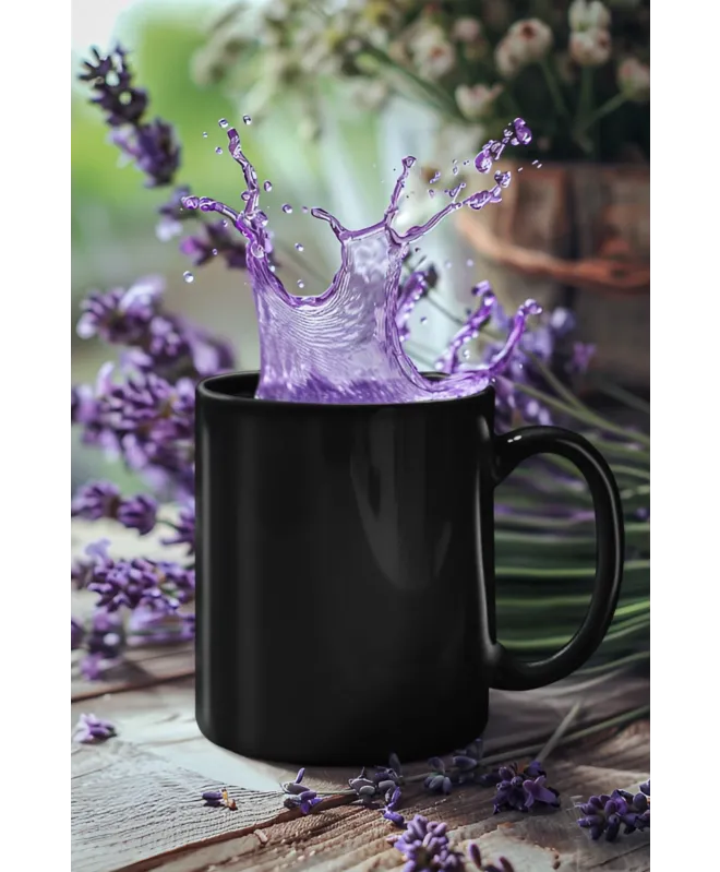 Black Glossy Mug "Your disign"