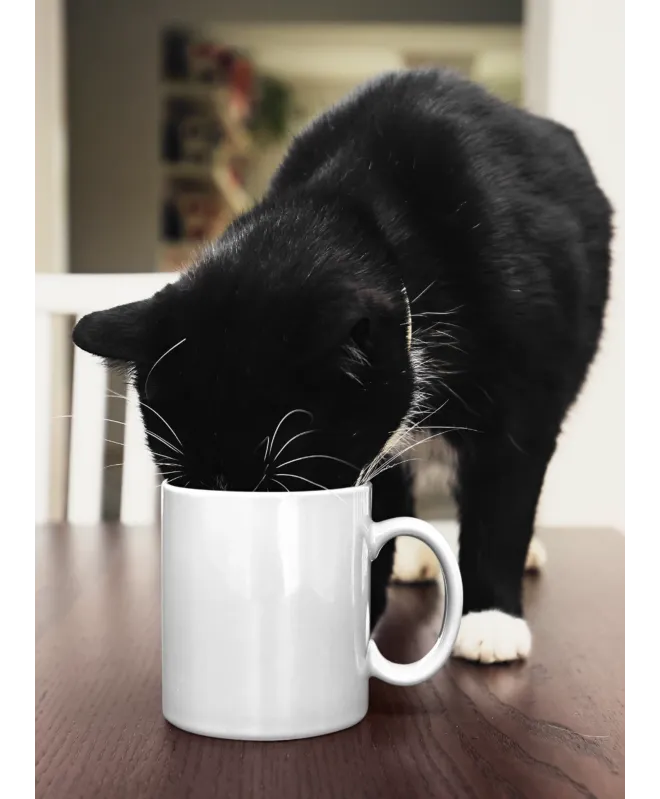 White glossy mug "Your design"