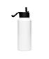 Stainless steel water bottle with a straw lid (Your design)
