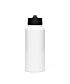 Stainless steel water bottle with a straw lid (Your design)