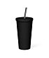 Insulated tumbler with a straw (Your design)