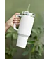Travel mug with a handle